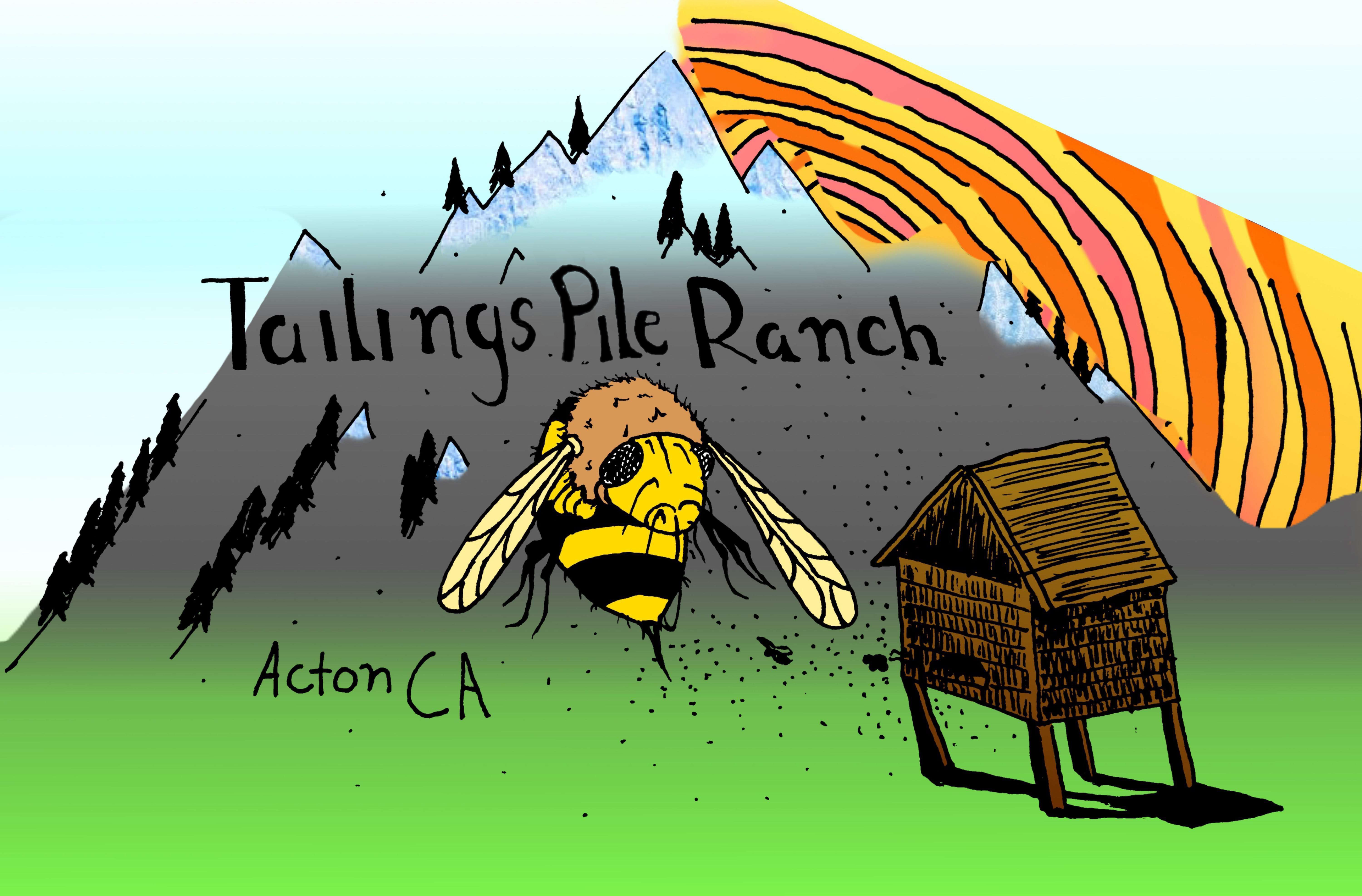 A frame full of bees and honey from our hives